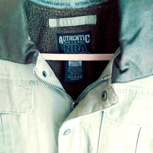 Mens Authentic Gear NRA Concealed Carry Jacket.